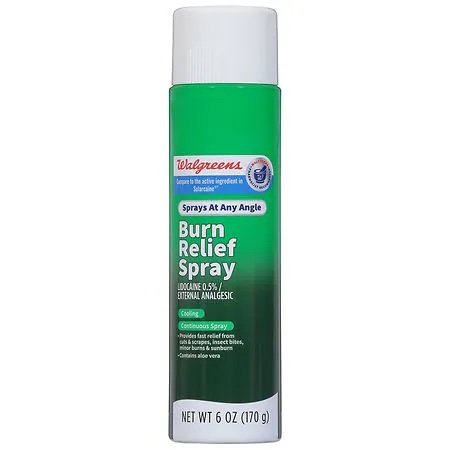 Walgreens Aloe Burn Relief Spray